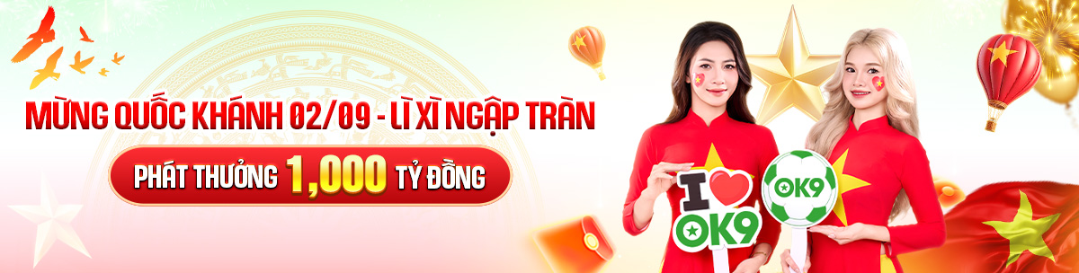 khuyến mãi OK9 chào mừng đại lễ 2.9